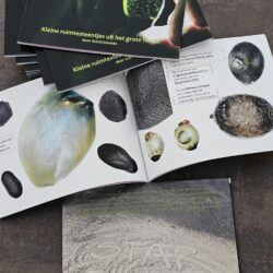 Boekje "Micrometeorieten, kleine ruimtesteentjes uit het grote heelal"