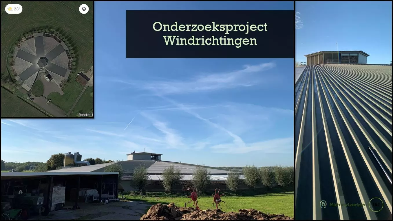 wondrichtingen micrometeorieten